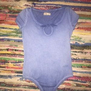 Tie Front Hollister Body Suit